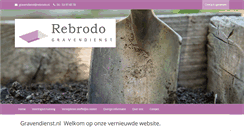Desktop Screenshot of gravendienst.nl